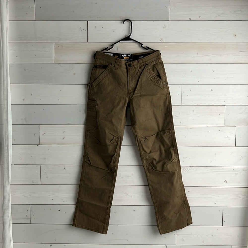Men’s Ariat Rebar work pants.